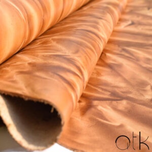 Crinkle Leather Almond