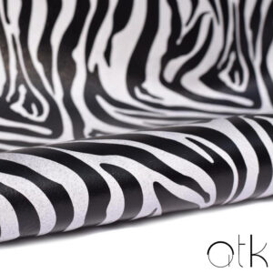 Zebra Print Leather